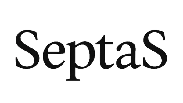 Black 'SeptaS' text on a white background